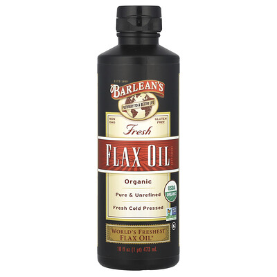 Barlean’s — Organic Fresh Flax Oil