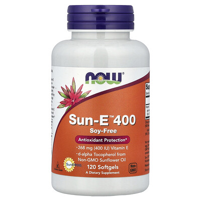 NOW Foods — Sun-E 400